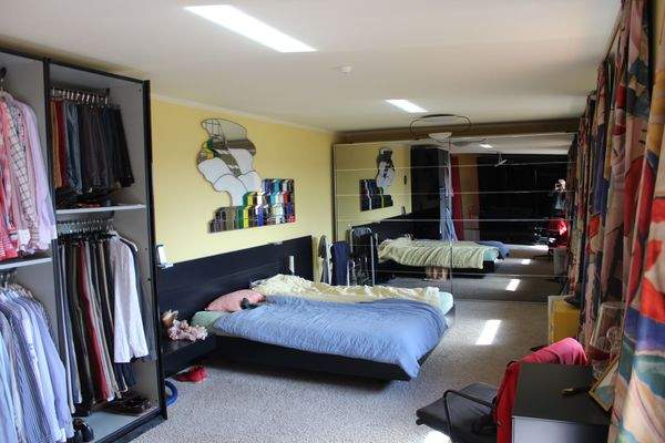 Blick in den Schlafbereich