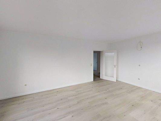 Ansicht III: Wohn- und Esszimmer