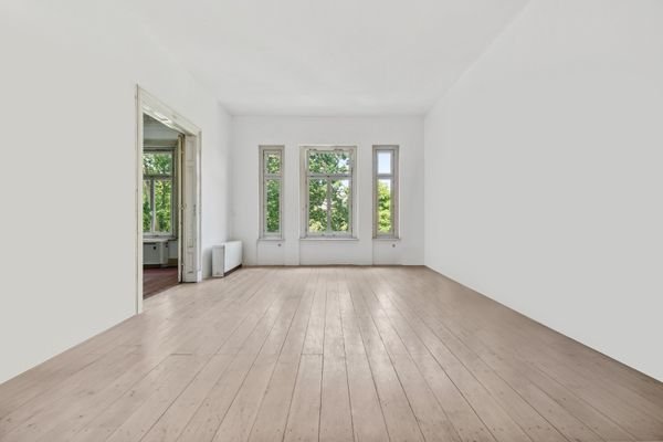 Viel Platz für Feierlichkeiten, der Saal verfügt über ca. 33 m²