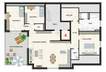 Grundriss WE7