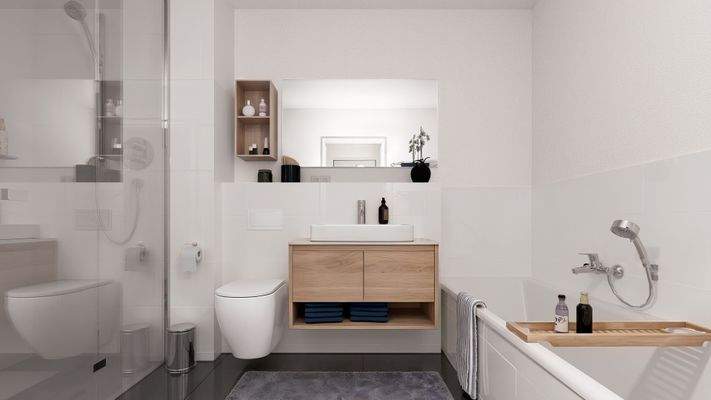 05_74 m_ - Innenraumvisualisierung - Bad