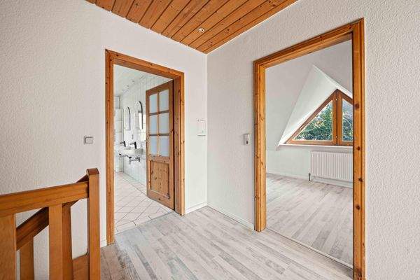 Diele im Dachgeschoss