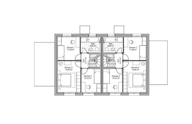 Grundriss Obergeschoss