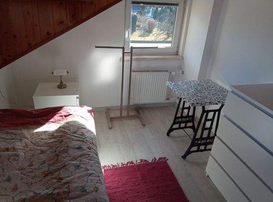 Schlafzimmer mit Einzelbett