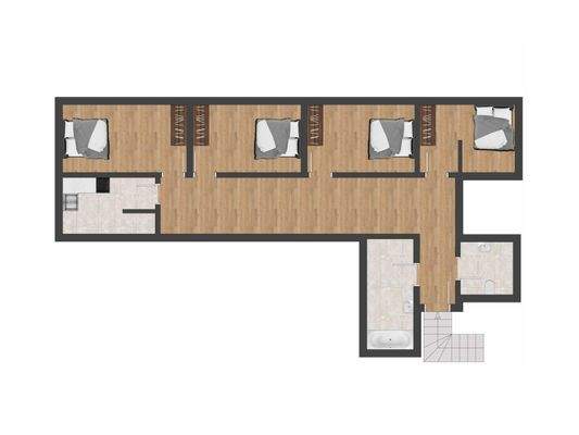 Grundriss - Dachgeschoss