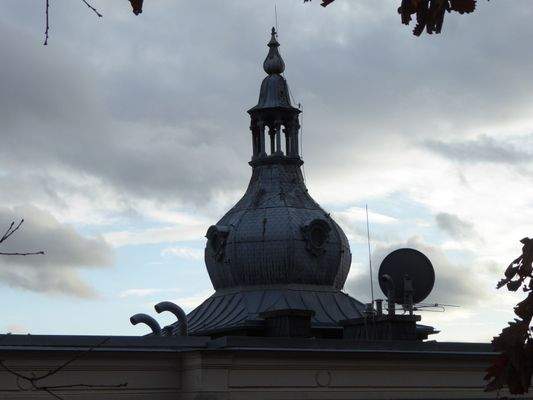 Turmspitze im Detail