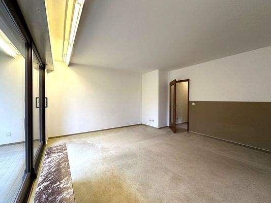 Der große Wohnschlafraum ...