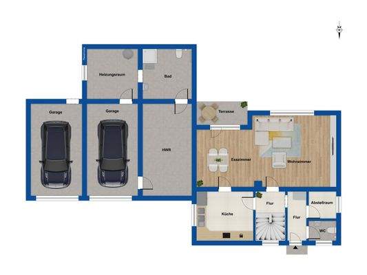 Grundriss Erdgeschoss