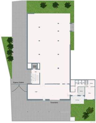 GRUNDRISS GEWERBEFLÄCHE