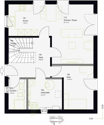 Grundriss - LifeStyle 13.02 S EG