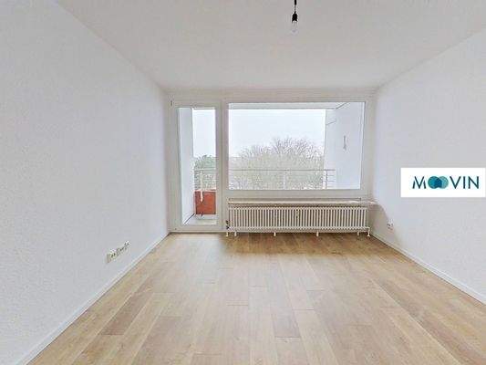 Ansicht I: Wohn- und Esszimmer