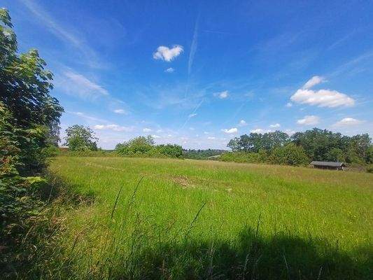 Landschaft hinter dem Grundstück 2