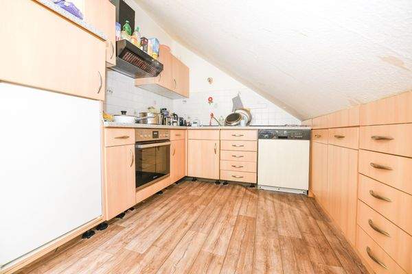 Spitzboden - Küche