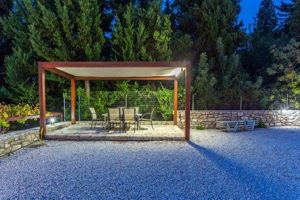 Kreta, Gavalochori: Zwei Villen und ein Studio mit einzigartigem Panoramablick auf das Meer zu verkaufen