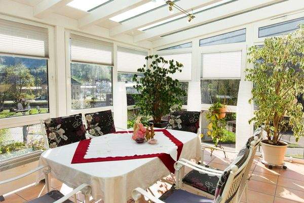 Der isolierte Wintergarten