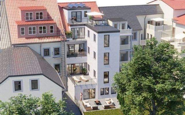 Außenvisualisierung gemäß Baugenehmigung