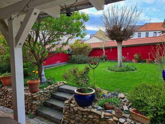 Blick auf Grünfläche