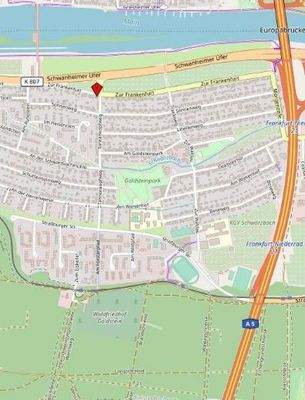 Stadteilplan Schwanheim: (c)OpenstreetMaps ODbL