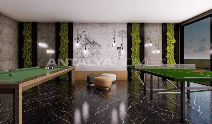 Apartments in a Luxury Complex Near Beach in Avsallar Alanya