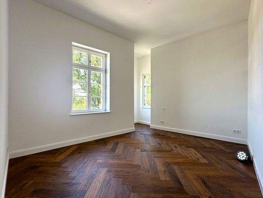 Schlafen mit kleinem Turmerker