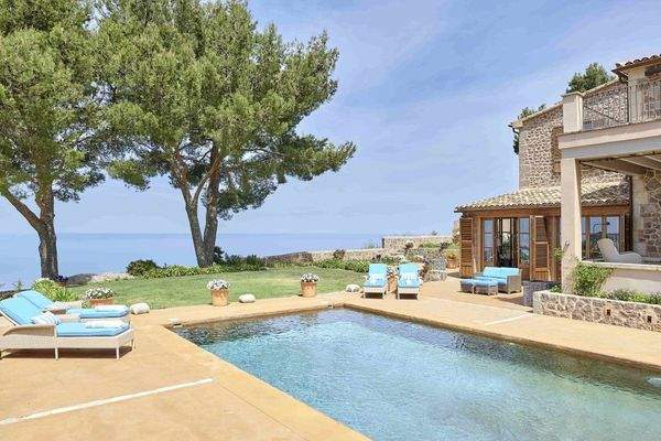Traditionelle Villa mit Meerblick zu vermieten in Llucalcari-Deia, Mallorca