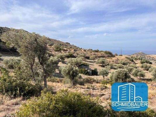 Kreta, Triopetra: Atemberaubendes Grundstück mit Baugenehmigung zu verkaufen