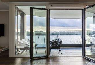 Ausblick auf die spektakuläre Elbe