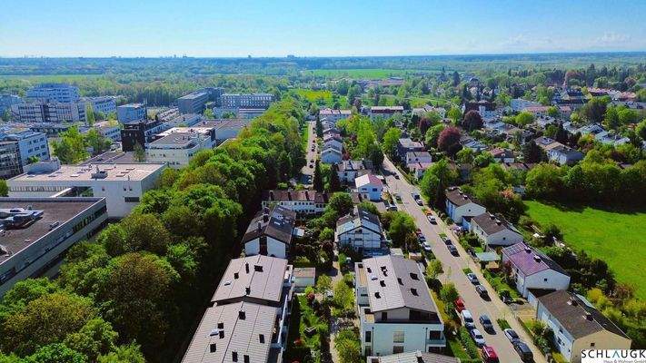 Drohnenaufnahme - Lage, Umgebung