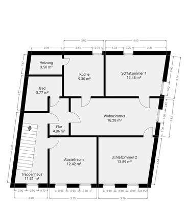 Grundriss Dachgeschoss