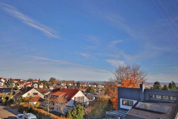 Blick aus dem Studio