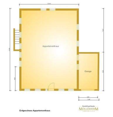 Grundriss Apartmenthaus