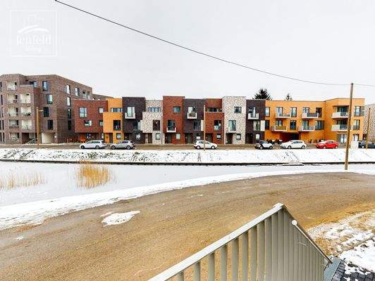 Blick auf die Umgebung (Musterwohnung)