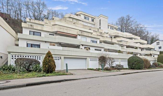 Ansicht mit Tiefgarage