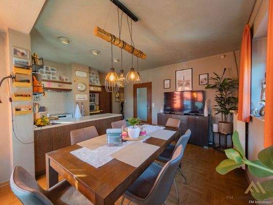 Koch- und Essbereich