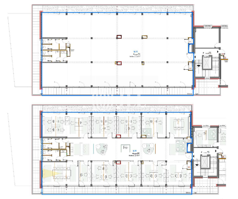 Grundriss 2. Obergeschoss Büro