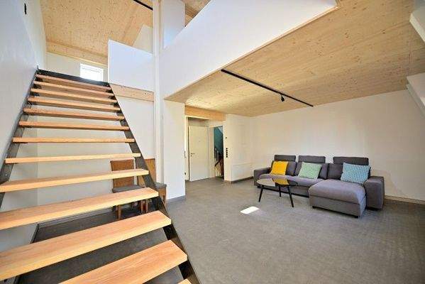 Aufgang zum Schlafbereich