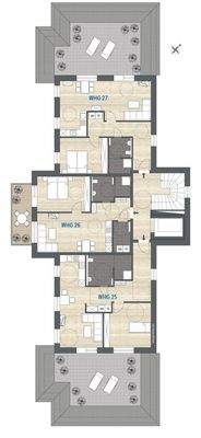 Haus II - Dachgeschoss