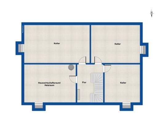 Grundriss Kellergeschoss