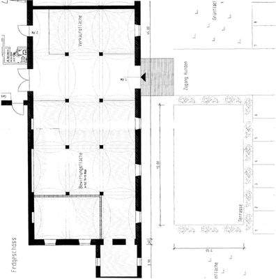 Grundriss Verkaufsfläche