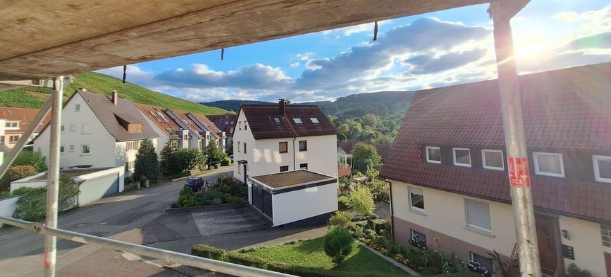 Ausblick Balkon