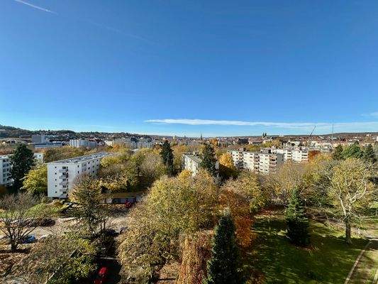 Aussicht in Richtung Innenstadt