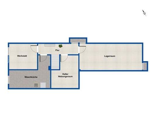 Grundriss Keller
