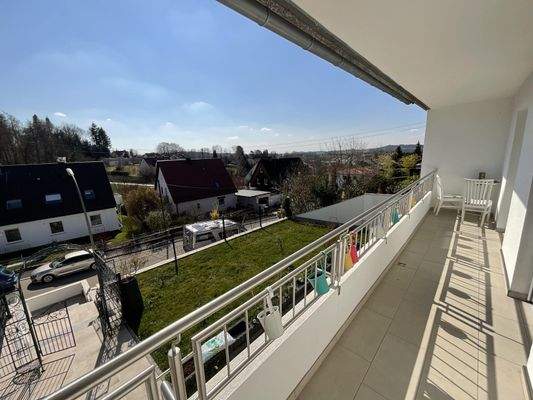 Balkon mit Ausblick