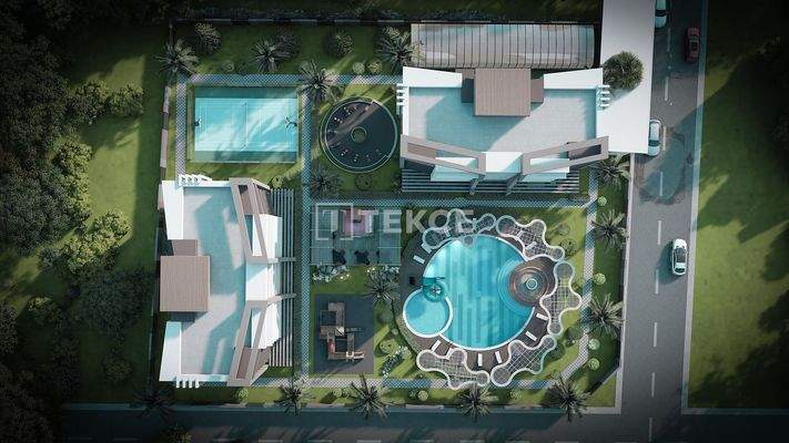 Apartments with Pool in Altıntaş Close to the Airport