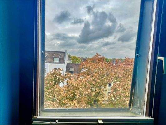 Aussicht aus dem Schlafzimmerbereich