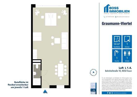Grundriss Graumann-Lofts_1.OG_L1.4