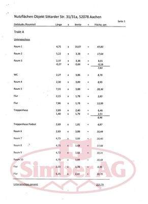 Trakt A -Untergeschoss