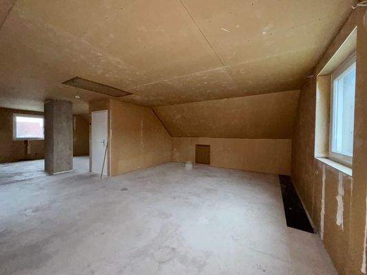 Dachgeschoss mit Ausbaureserve