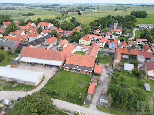 Blick aus südlicher Richtung 