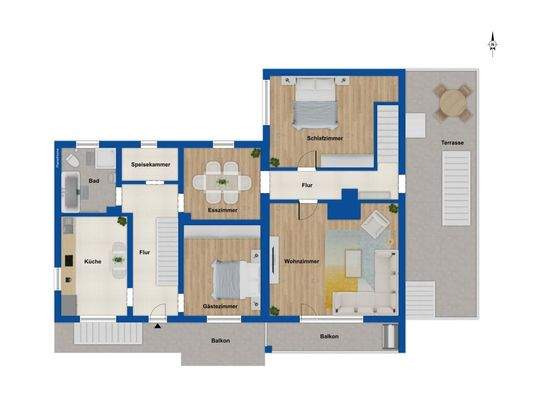 Grundriss Erdgeschoss